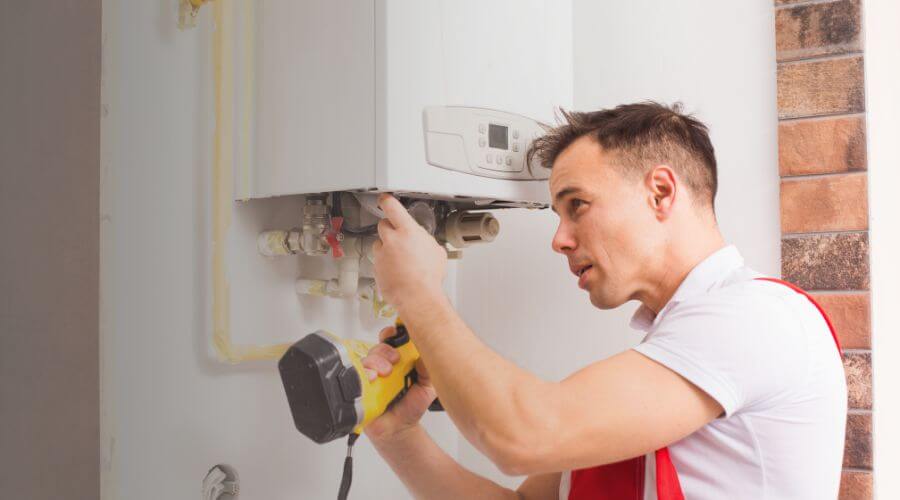 Local tankless water heater installation in Onley, VA